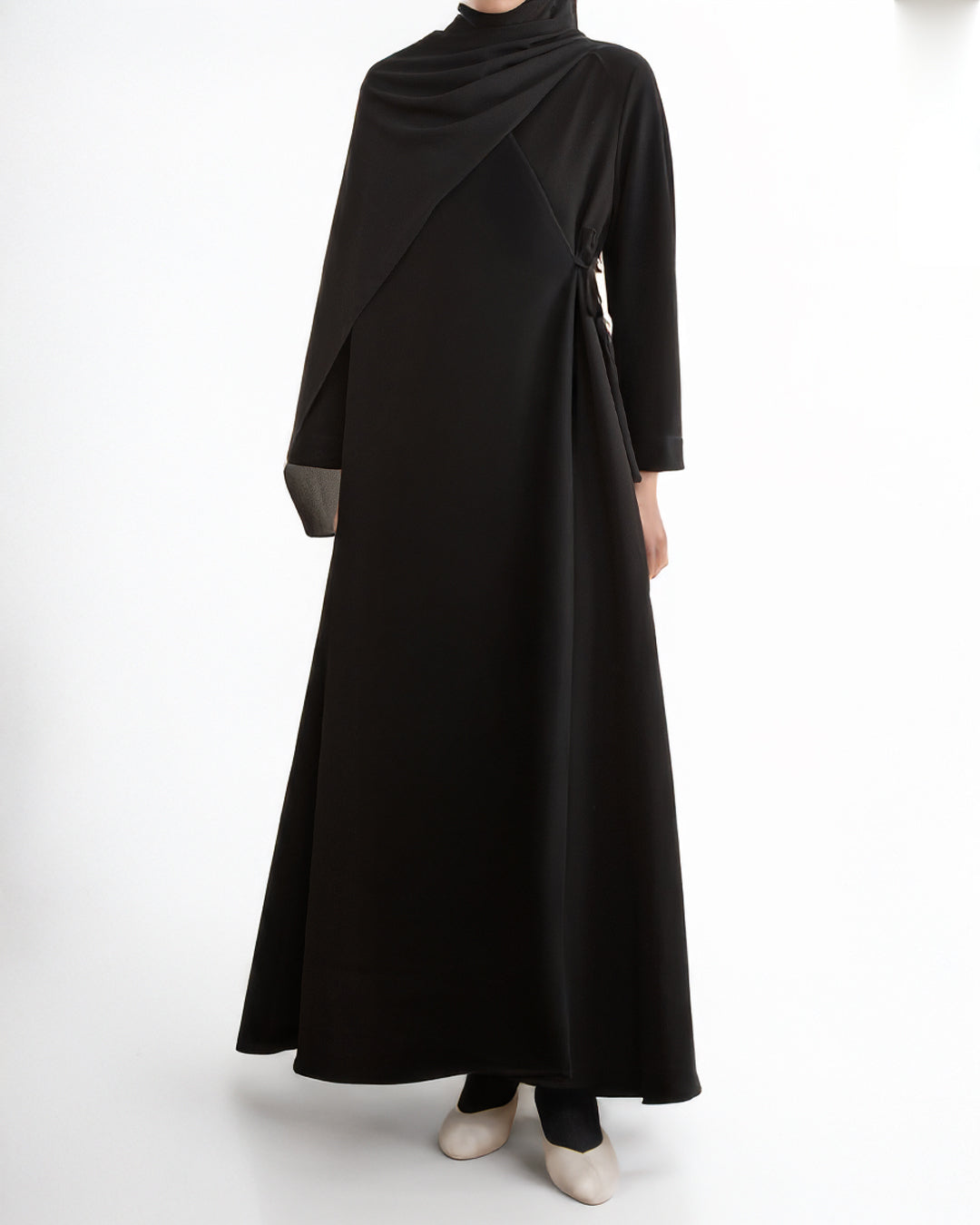 Naima Black Abaya