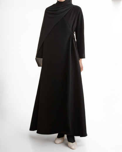 Naima Black Abaya