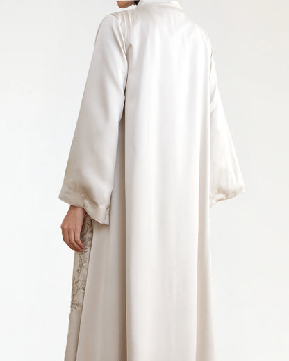 Saffa Grey Abaya